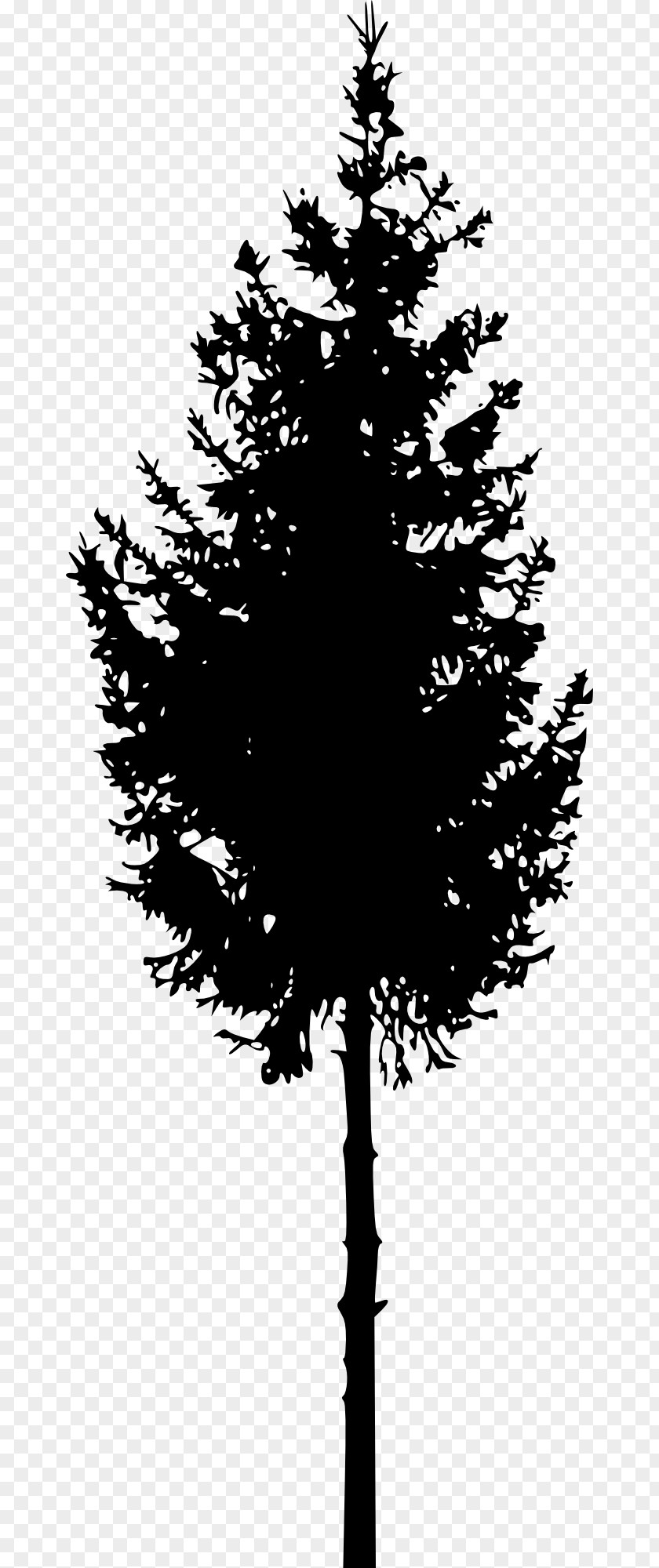 Spear Tree Silhouette Woody Plant Clip Art PNG