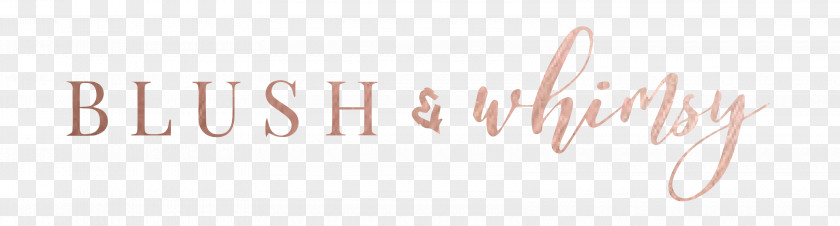 Blush Logo Brand Line Font PNG