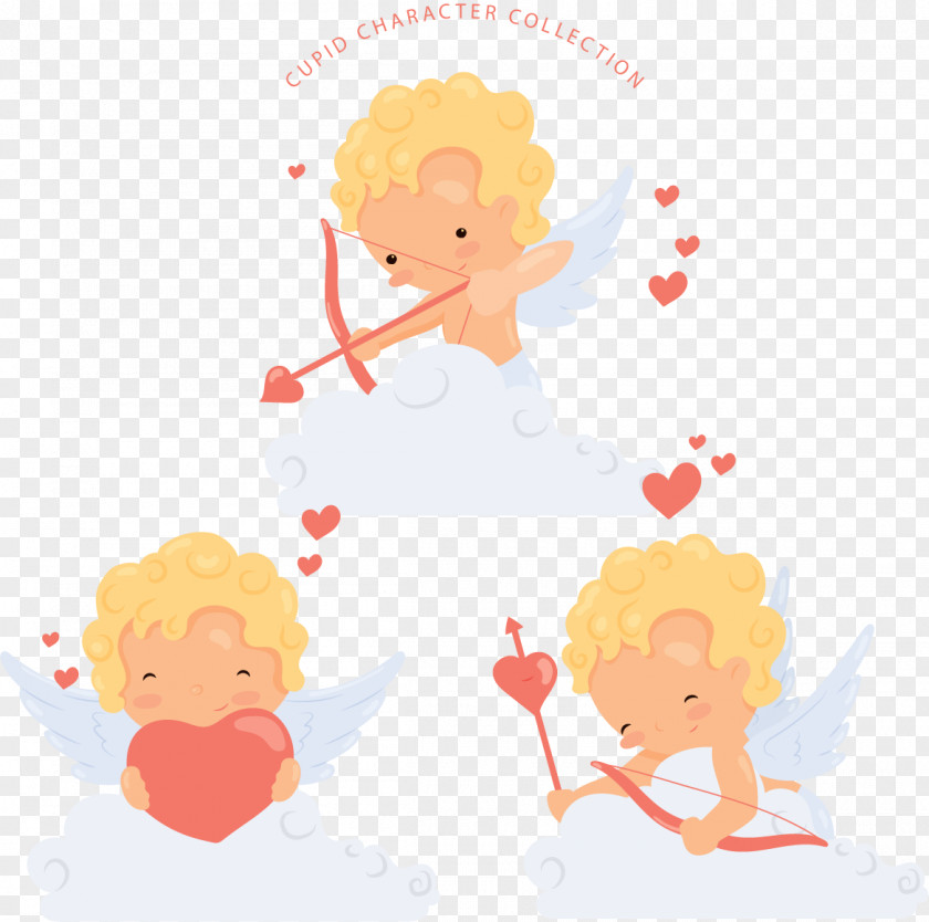 Cute Cupid Cupids Bow Clip Art PNG