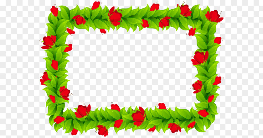Flower Borders And Frames Floral Design Clip Art PNG