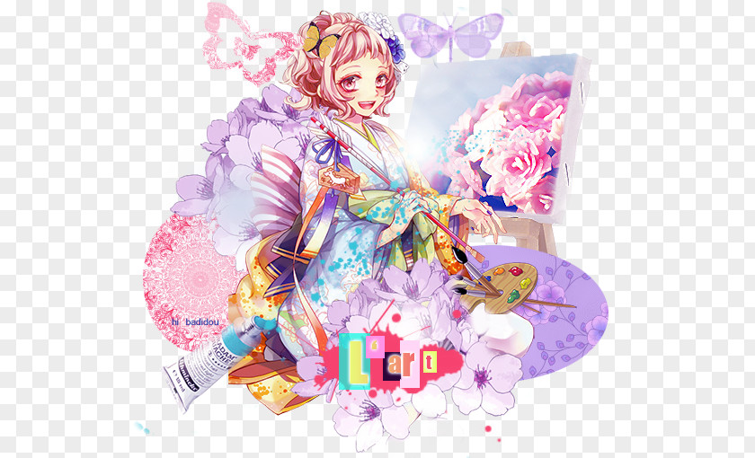 Flower Doll Legendary Creature PNG