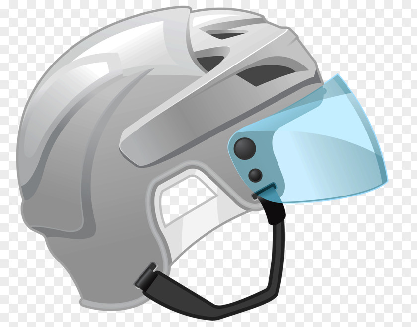 Silver Helmet Football Motorcycle Bicycle Ski PNG
