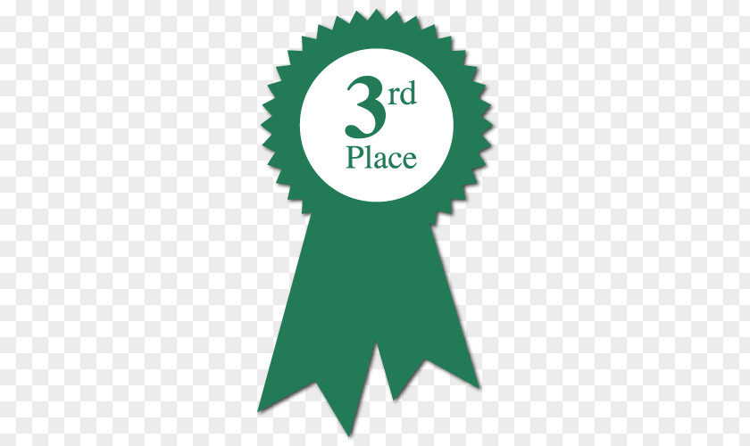 Third Cliparts Ribbon Place Award Clip Art PNG