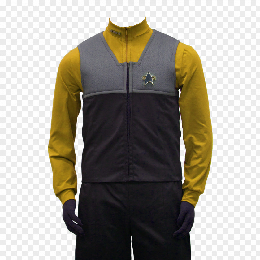 Vest T-shirt Outerwear Jacket Sleeve PNG