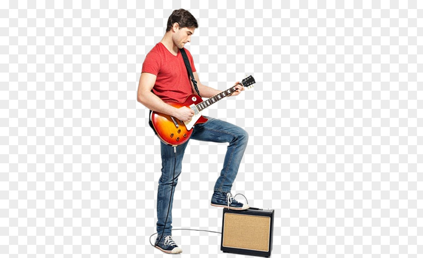 Bass Guitar Guitarist Microphone Electric PNG