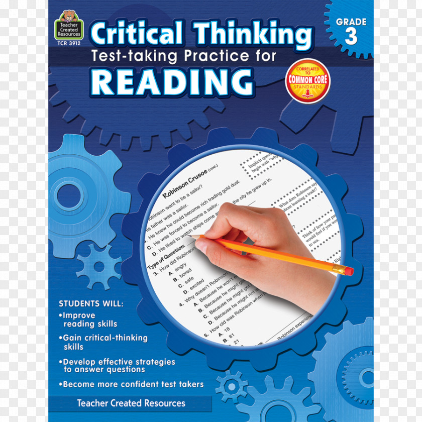 Critical Thinking Test Third Grade Writing Skill PNG