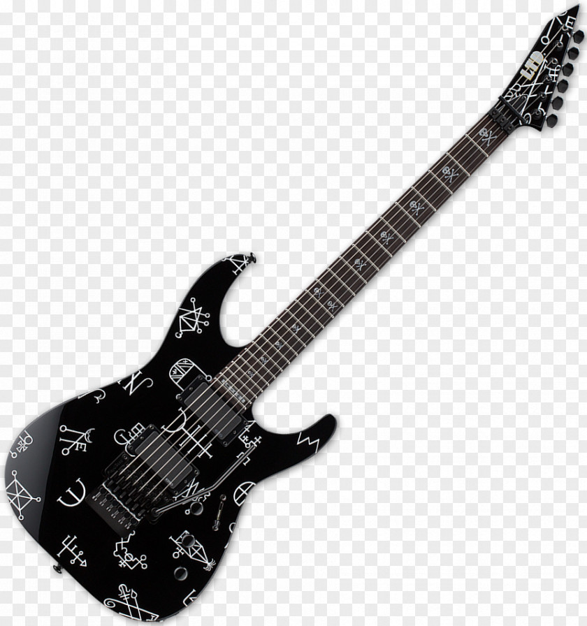 Electric Guitar Seven-string Jackson JS22 String Instruments PNG