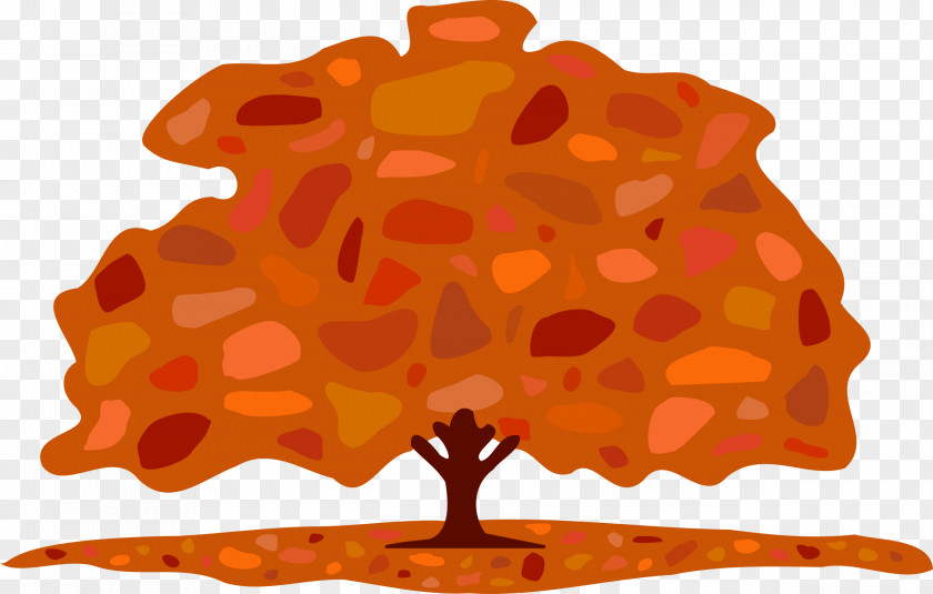 Falling Autumn Leaf Color Tree Clip Art PNG