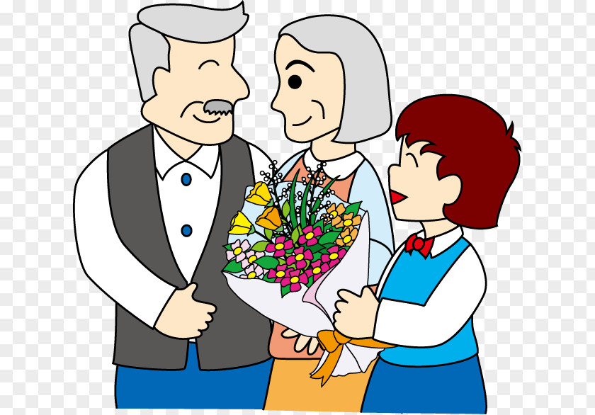 Family Respect For The Aged Day Grandparent Clip Art PNG
