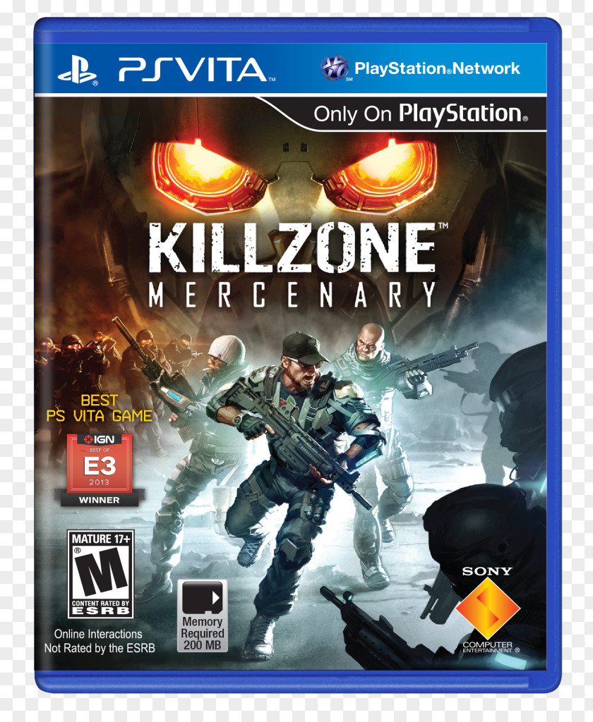 Killzone Killzone: Mercenary 2 Unit 13 PlayStation Vita PNG
