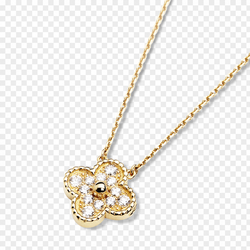 Necklace Earring Van Cleef & Arpels Charms Pendants Onyx PNG