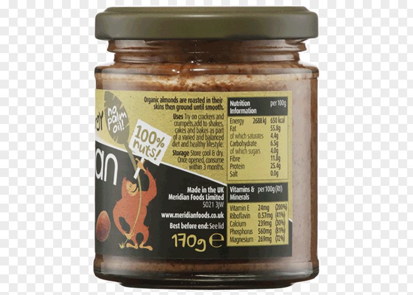 Nut Butter Chutney Organic Food Butters Almond PNG
