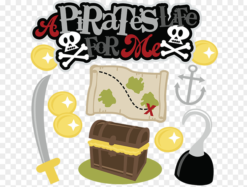 Photobooth Pirate's Life For Me Clip Art PNG
