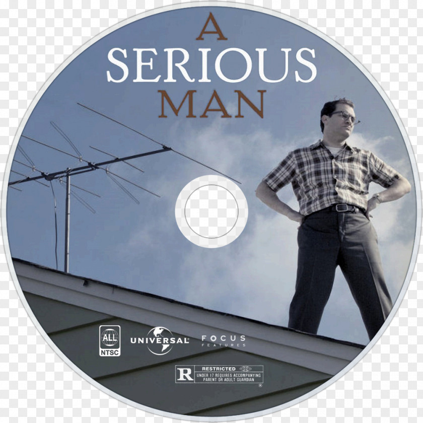 Serious Man Coen Brothers Film Poster Comedy Screenplay PNG