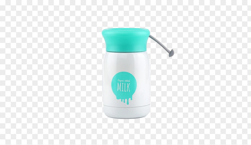 Small Milk Bottle Mug Water Plastic Lid PNG