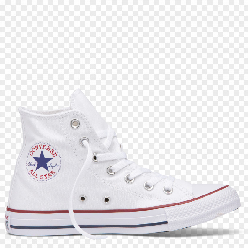 White Converse Chuck Taylor All-Stars High-top Sneakers Shoe PNG