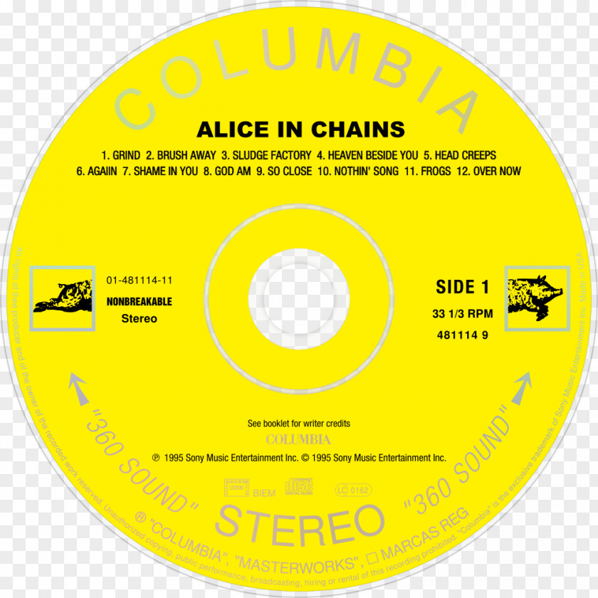 Alice In Chains Happy House DFA Records Phonograph Record Album Song PNG