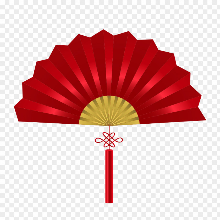 Chinese New Year China Vector Graphics Hand Fan PNG