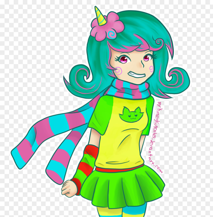 Fairy Green Costume Clip Art PNG