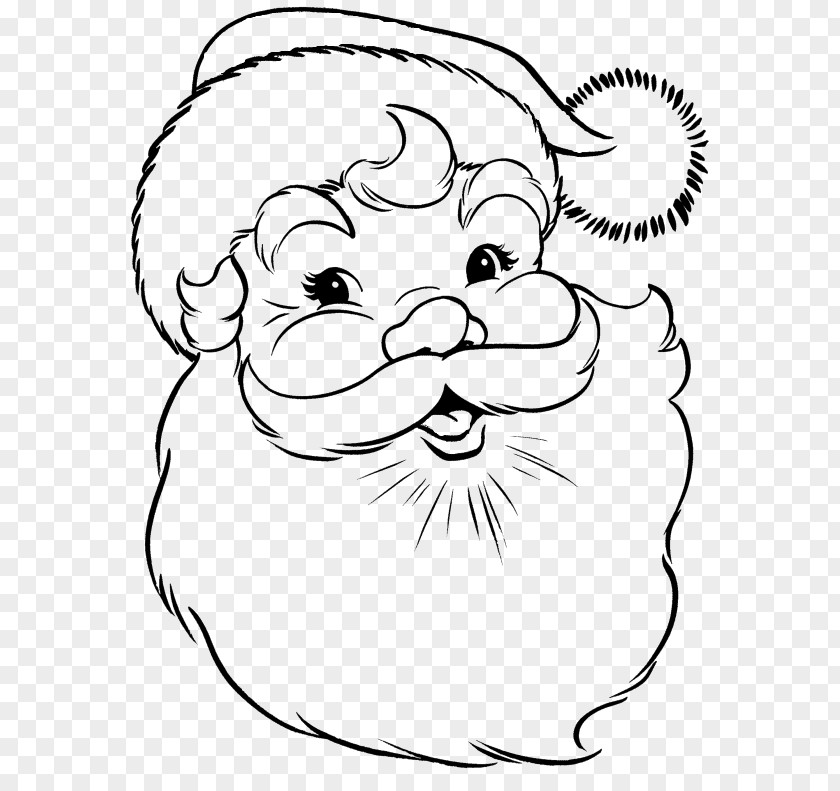 Flue Ornament Santa Claus Coloring Book Christmas Pages Reindeer Drawing PNG