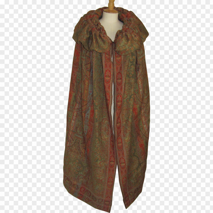 Shawl Outerwear Fur Clothing Brown PNG