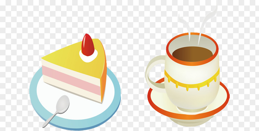 Coffee Cartoon Cup Cafe Chocolate Cake Clip Art PNG