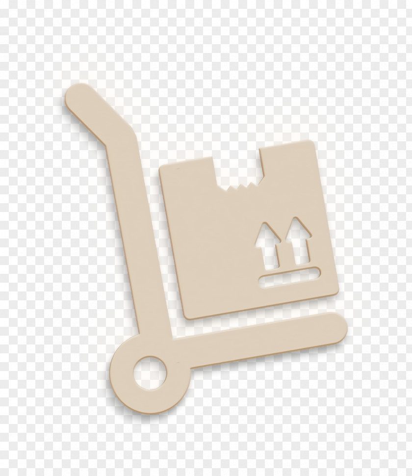 Go Shopping Icon Box Package On A Cart PNG
