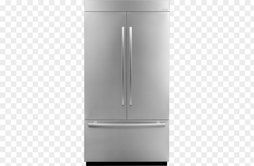 Refrigerator Jenn-Air Built-In French Door Home Appliance Freezers PNG