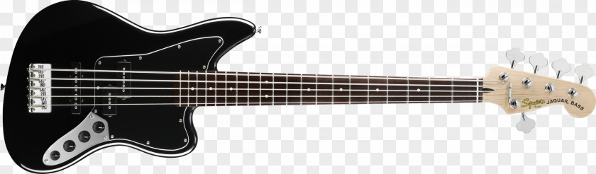 Rosewood Fender Jaguar Bass Precision Guitar Squier String Instruments PNG