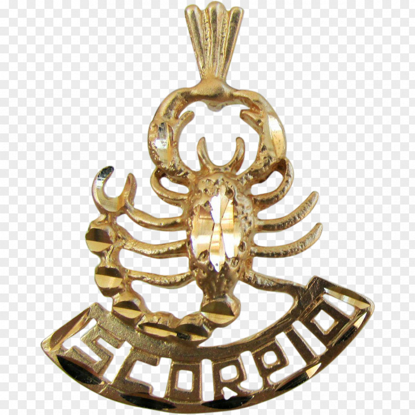 Scorpio Astrology Charms & Pendants Locket Gold Jewellery 01504 PNG