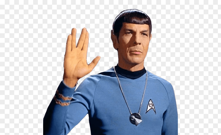 Spock Leonard Nimoy Star Trek: The Original Series Vulcan Salute PNG