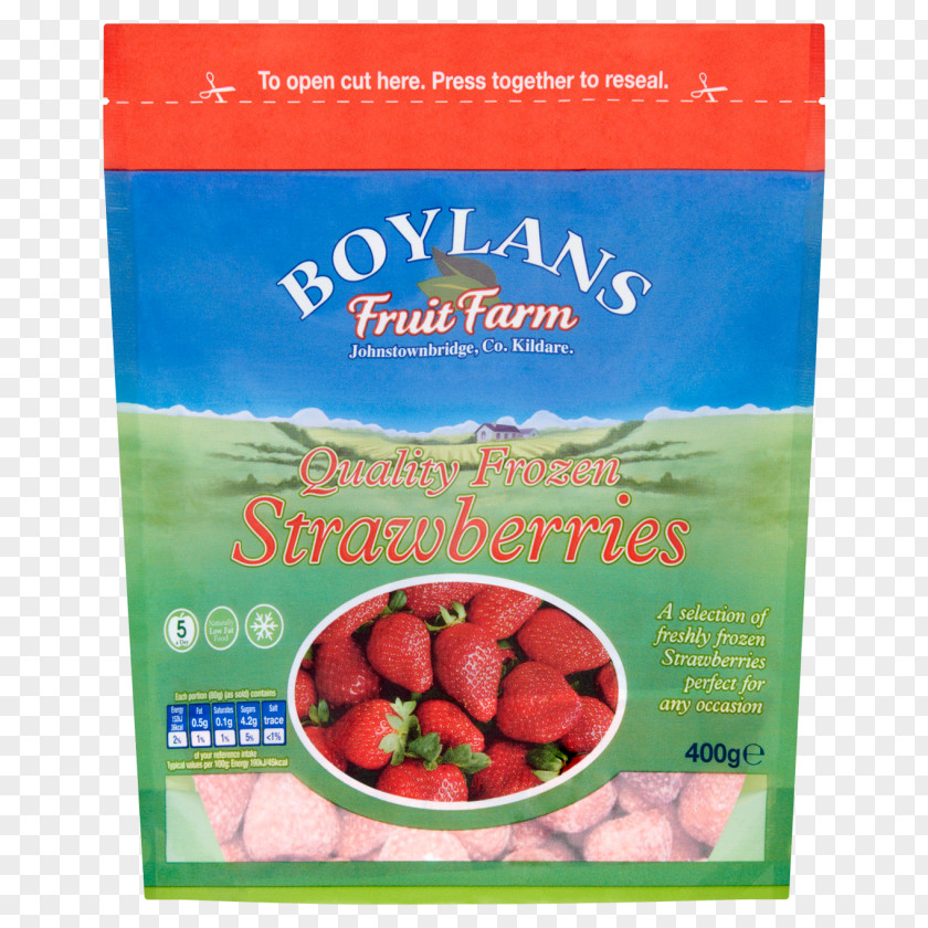 Strawberry Frozen Food Supermarket Grocery Store PNG