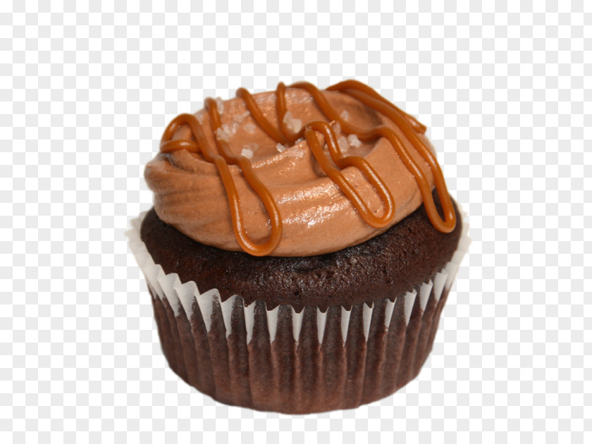 Chocolate Cake Cupcake Truffle Fudge Ganache PNG