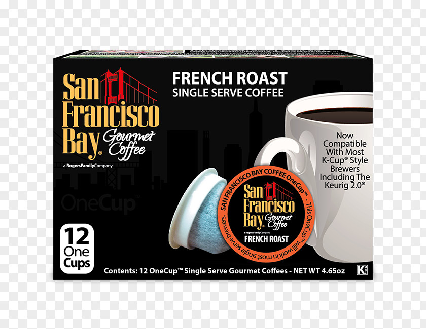 Coffee Single-serve Container San Francisco Bay Roasting Keurig PNG