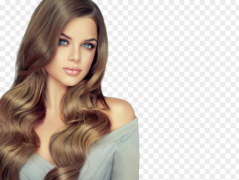 Hair Face Hairstyle Blond Coloring PNG