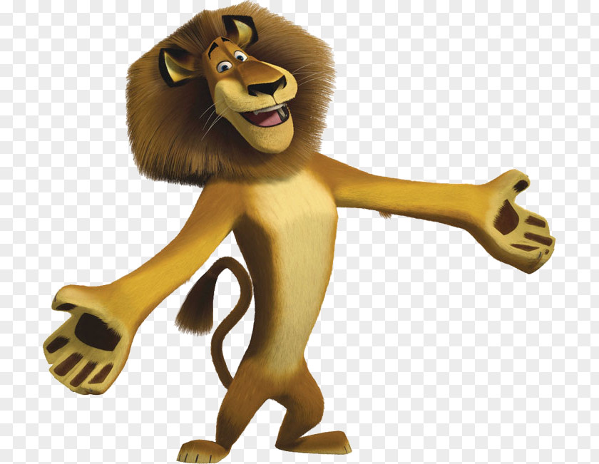 Madagascar Alex Lion Moto PNG