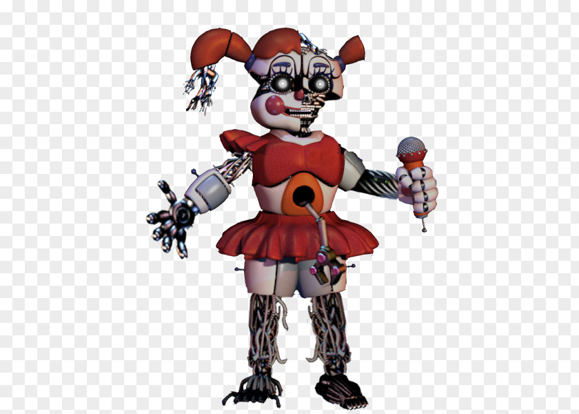 Five Nights At Freddy's The Joy Of Creation: Reborn Infant Clown PNG