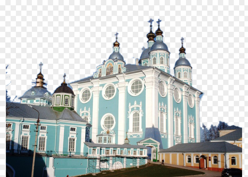 Gothic Two Assumption Cathedral In Smolensk Photography Pixabay Illustration PNG