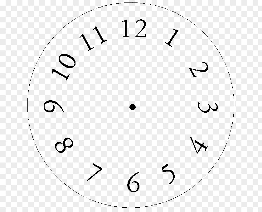 Mutual Clipart Clock Face Template Clip Art PNG