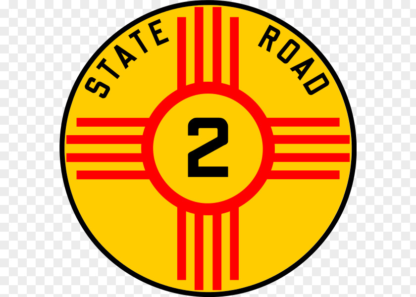 New Mexico Zia Pueblo People Solar Symbol Decal PNG