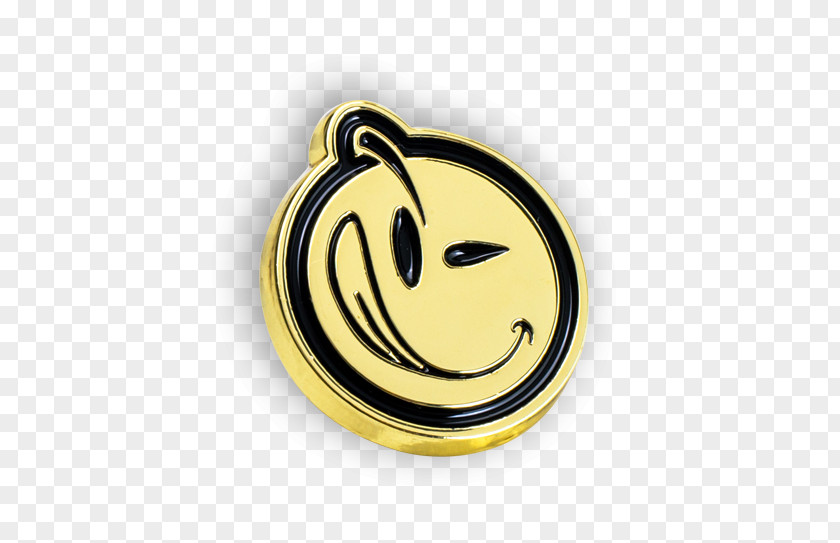 Smiley Colorado Pin Clothing Accessories Gold PNG