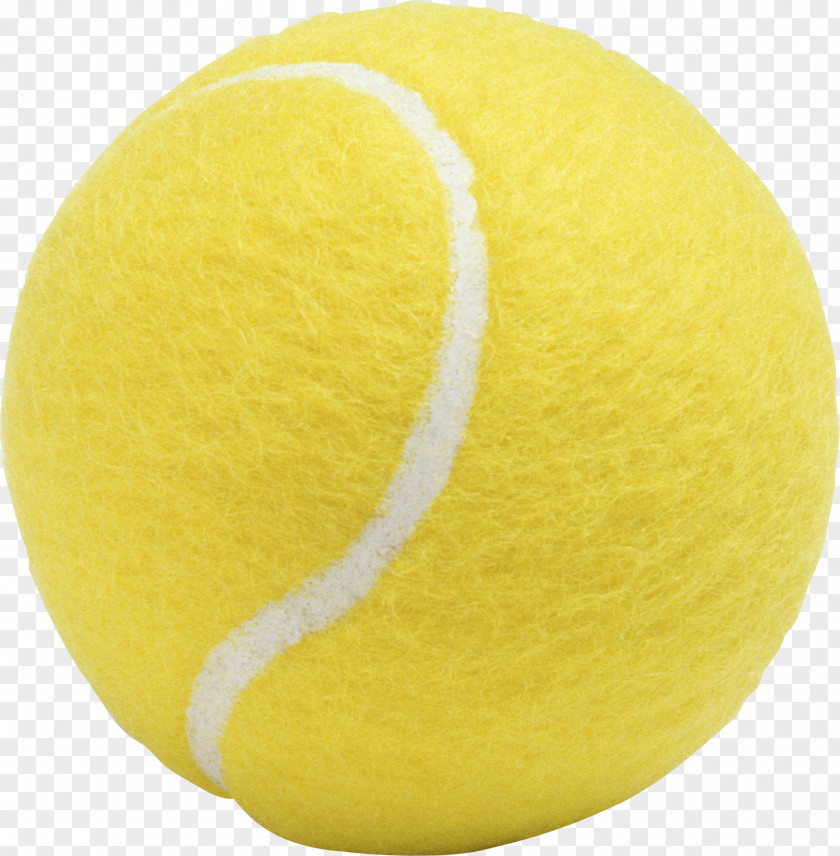 Yellow Tennis Material Without Matting Ball Clip Art PNG