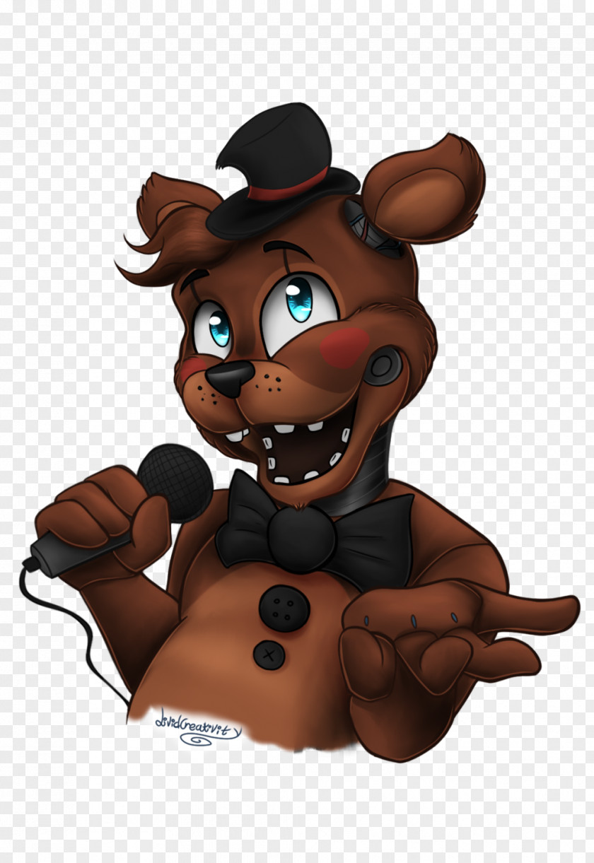 Animatronic Five Nights At Freddy's 2 Freddy Fazbear's Pizzeria Simulator Toy PNG