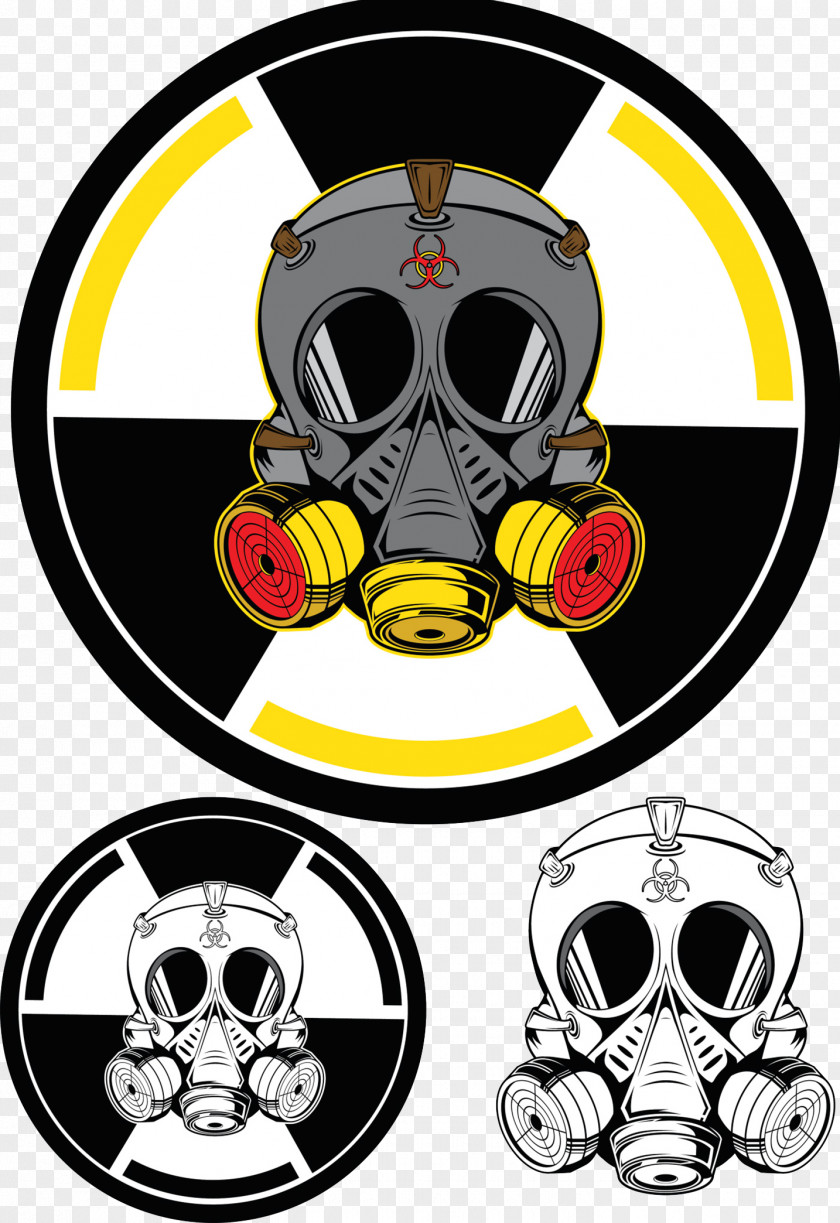 Explosion Mask Symbol Stock Illustration PNG