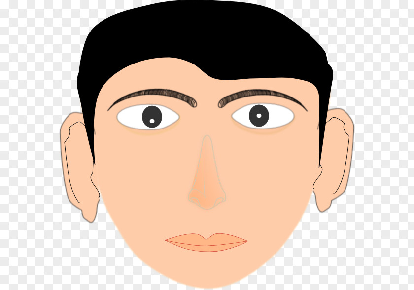 Face Man Clip Art PNG