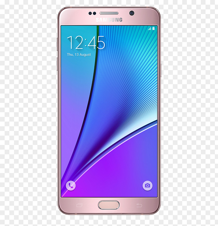 Pink Series Samsung Galaxy Note 5 Telephone Android Smartphone PNG