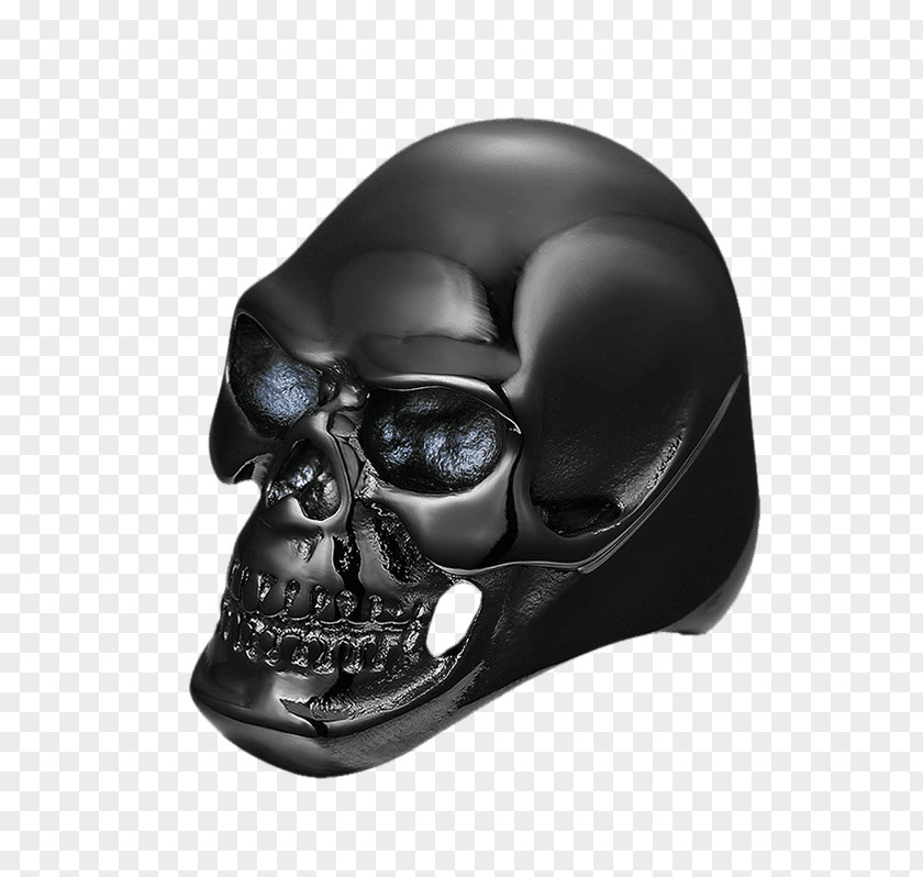Skull Earrings Boys Titanium Ring Stainless Steel PNG