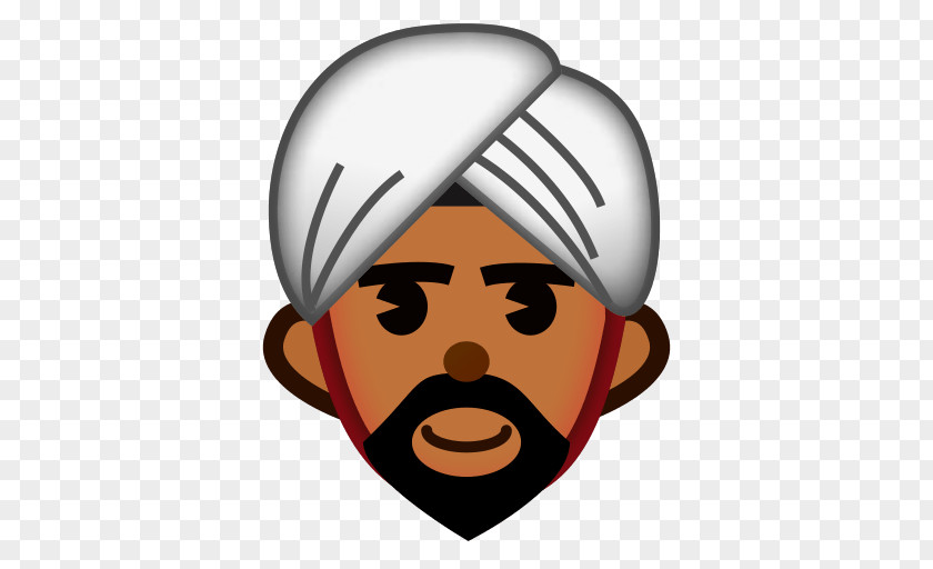 Turban Emoji Text Messaging SMS Smiley PNG