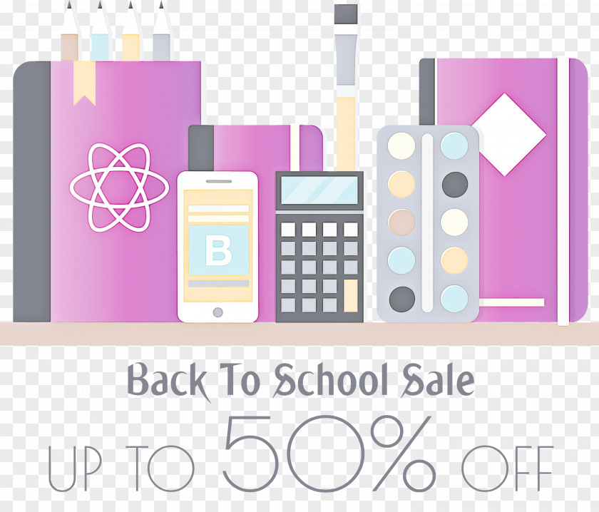 Back To School Sales Discount PNG