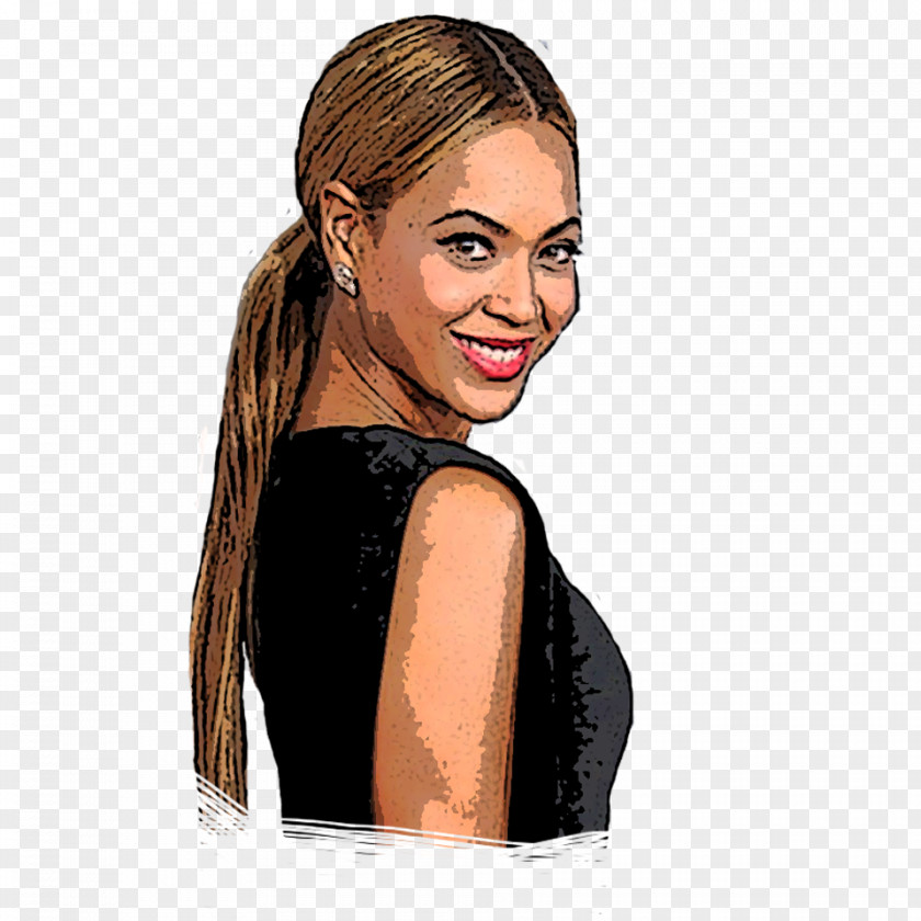 Beyonce Human Hair Color Hairstyle Coloring Long PNG